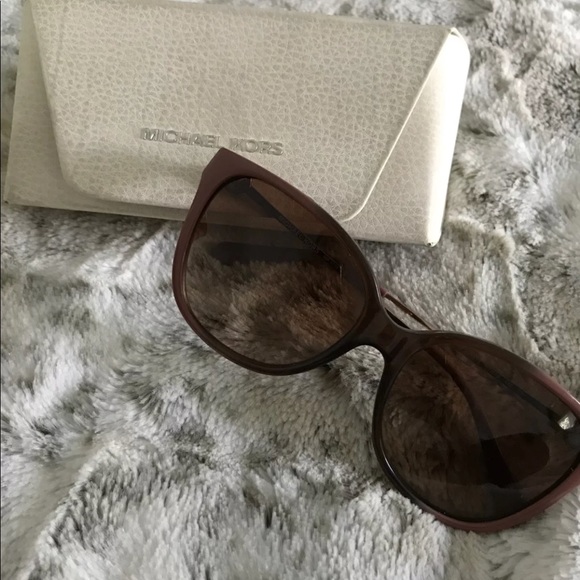 Michael Kors Brown and Pink Sunglasses - Picture 1 of 6